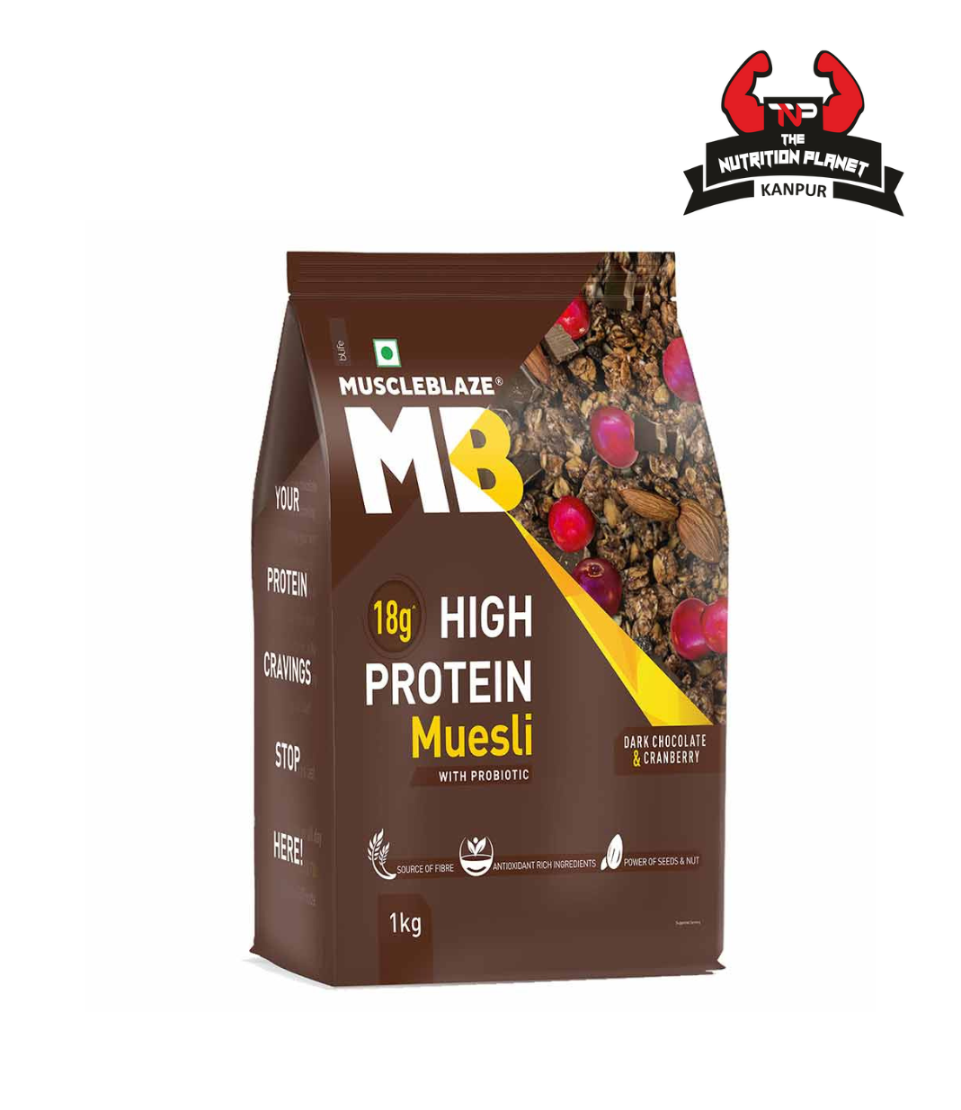 MuscleBlaze High Protein Muesli 1 kg